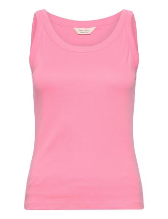 Arvidapw To Tops T-shirts & Tops Sleeveless Pink Part Two
