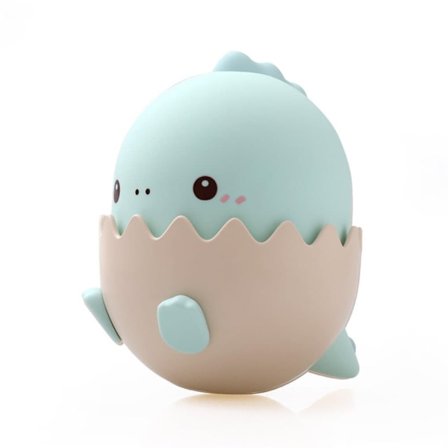 Dinosaurie Natlampe - 3 Lysstyrker & 7 Farveskift | USB-opladet | Timerfunktion | Søde Gave til Børn_TF_TF