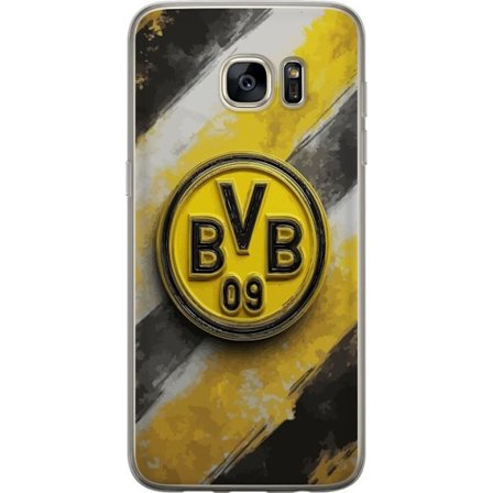 Kompatibel Mobilcover til Samsung Samsung Galaxy S7 edge Farverigt abstrakt puslespillsmønster, der symboliserer fællesskab, mangfoldighed og kreati