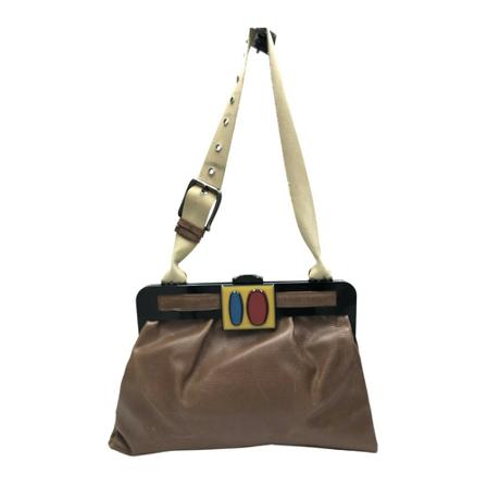 Marni Pre-owned Marni Large Brown Side Taske Brun, Dame Vintage Tasker, Størrelse: ONE Size