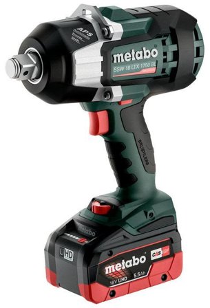Metabo SSW 1750 18 LTX BLXLIHD Mutterdragare med batteri och laddare, Maskiner