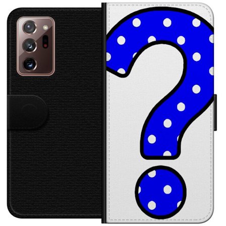 Kompatibel Tegnebogsetui til Samsung Galaxy Note20 Ultra Spørgsmålstegn Fyndiq og CDON