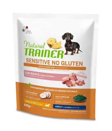 Natural Trainer Sensitive Senza Glutine Crocchette Al Salmone