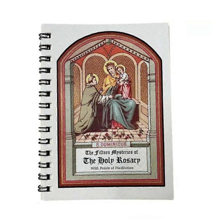 Lommeformat Rosarium Meditasjonsbok, Rosarium Bønnebok, Tradisjonell Katolsk NY