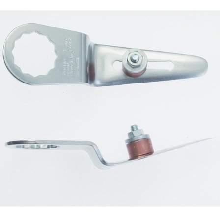 Fein 63903169012 Vinduskniv z-bøying, stillbart dybdeanslag, 2-pakning 100 x 60-76 mm, Maskintilbehør & forbruk