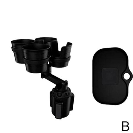 Bil Kopholdere 4 I 1 Universal Auto Kopholder Udvider Adapter Justerbar Base Aftagelig Abs Drikke Kan Flaske Stativ|drinks Holders|