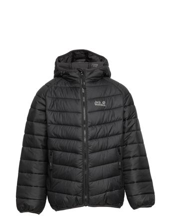 K Zenon Jkt Toppatakki Musta Jack Wolfskin