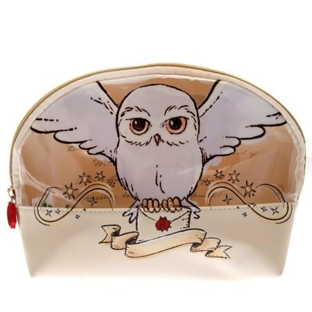 Harry Potter Hedwig PU toilettaske One Size Brun Brown One Size