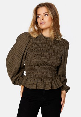 ONLY Carla LS Smock Top Delicioso Klær