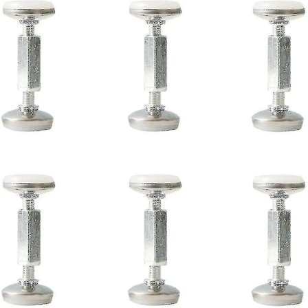 4 stk. Anti-vibrasjons Sengestativ, Svart