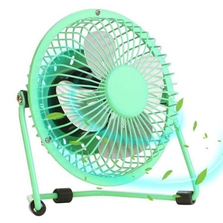 USB-fläkt - E.F.CONNECTION - Mini-fläkt - Tyst - Svängbar - 14 cm