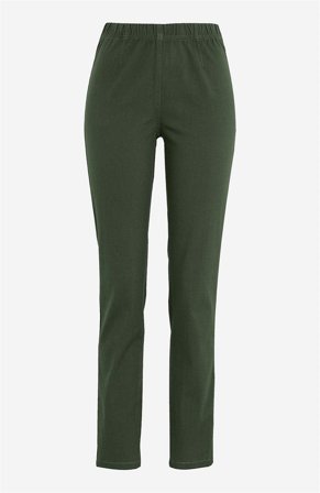 Cellbes of Sweden - Jeggings med smalt ben - khakigrön - för damer - 40L