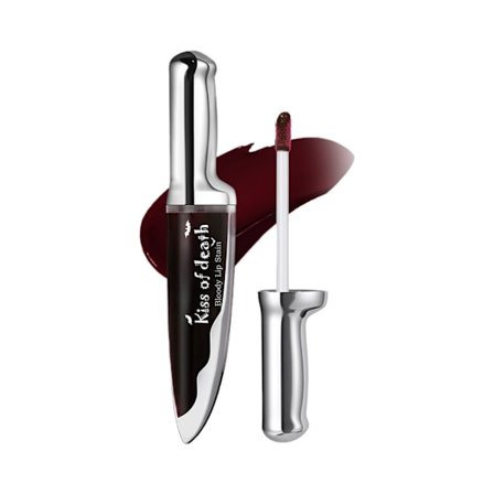 Halloween Mörkt Blodigt Läppstift Kladdfritt Matt Finish För Festsmink