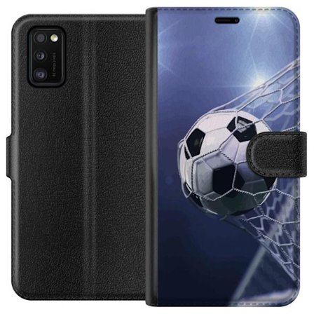 Kompatibelt Lommeboketui til Samsung Galaxy A41 Fotball Fart Nett Ball Sport Kamp