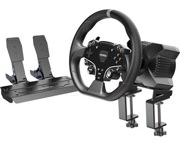 MOZA Racing R3 Racing Simulator - Racingpaket med ratt, pedalset, rattbas & bordsklämma