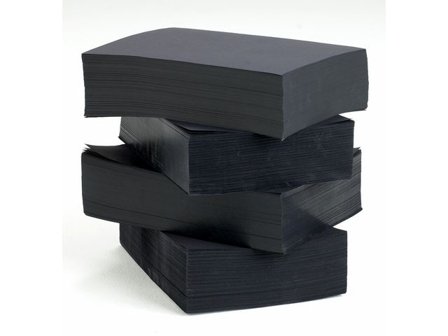 Tonpapper 250x320 mm svart 500/fp - Lyreco - Skola och förskola - Hobbypapper - Färgat