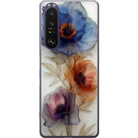 Mobilskal till Sony Xperia 1 III med Silkesblommor