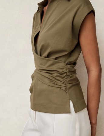 Reiss Jean - Khaki green - S