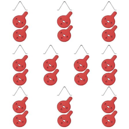 Elektriska Scooter Bromsbelägg för KUKIRIN G-Booster G2 Pro Kick Scooter Cykel Hydraulisk Skiva 10 Par