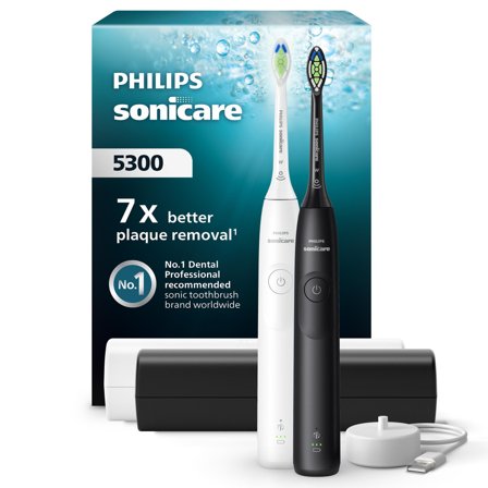 Philips Series 5300 HX7109/01 DUO Genopladelig tandbørste