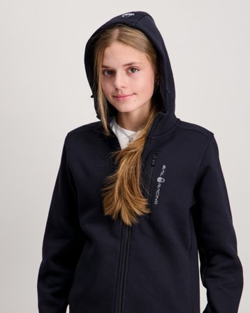 Sail Racing JR BOWMAN ZIP HOOD Zwart Hoodies Meisjes - Kids Brand Store