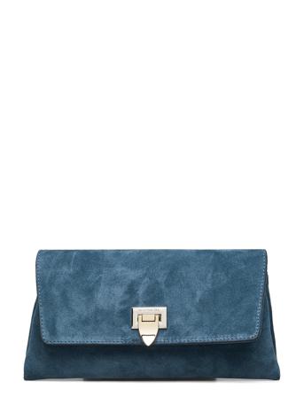 Nora Small Clutch Bags Clutches Blå Decadent