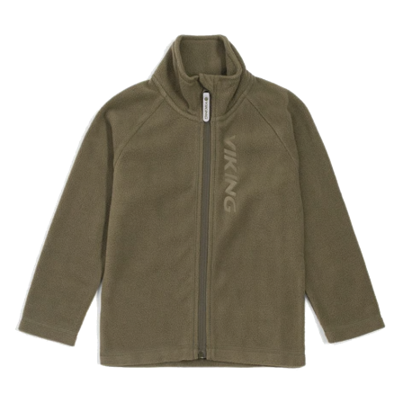 Viking Playtime Fleece Jacket Warm Kids Olive