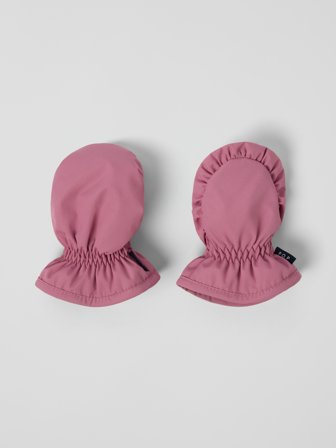 Polarn O. Pyret - Padded mittens for baby - 1 - Childrenswear - pink