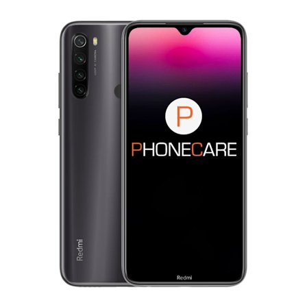 Begagnad Xiaomi Redmi Note 8T 64GB Grå - Bra skick