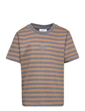 Craig Stripe Tee Patterned Grunt