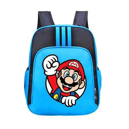 Super Mario Barns Skolväska, Tecknad Ryggsäck Stil 4