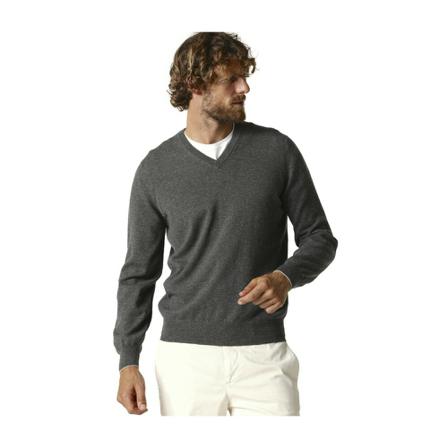 Brunello Cucinelli - Stickade Tröjor - Grå - Herr - Storlek: 3xl, Herr, Storlek: 3XL