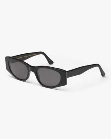 Sunglass 08 - Deep Black Solid - Black - One Size