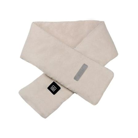 S hk inen l mmitett v huivi, latautuva USB-kaula l mmitin, talvihuivi 3 l mmitysasteella, valkoinen