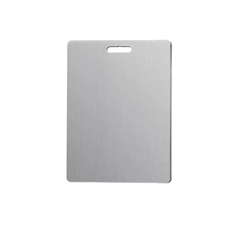 304 rustfrit stål skærebræt XL