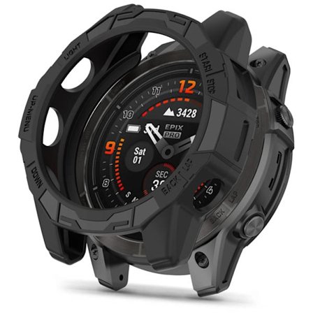Tech-Protect Garmin Fenix 7X/7X Pro Skal Defense Air - Svart