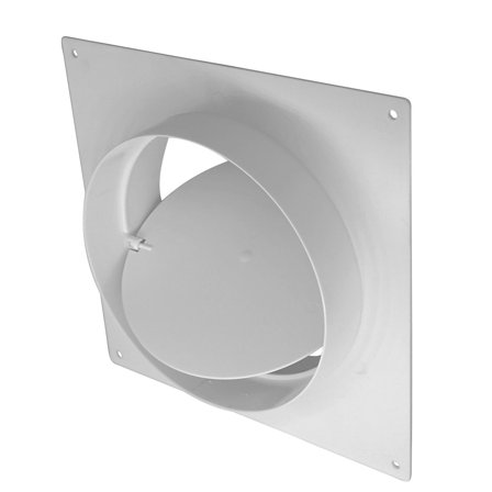 Europlast Rund flens med ventil Ø150mm