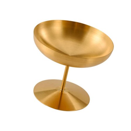 Klassiske 150 ml/250 ml rustfri stålskåle med fod, tåler opvaskemaskine, forretsskåle til dessertcocktails og fester