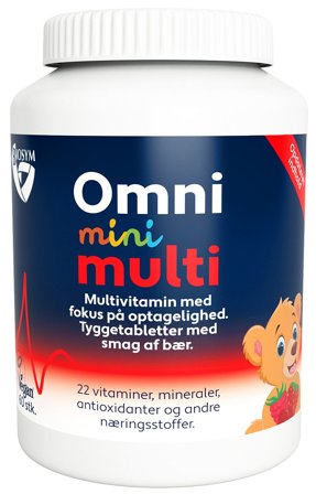 Biosym OmniMini Multi Kosttilskud 60 tabl., Helse & Madvarer, Børnevitaminer, Multivitaminer Til Børn