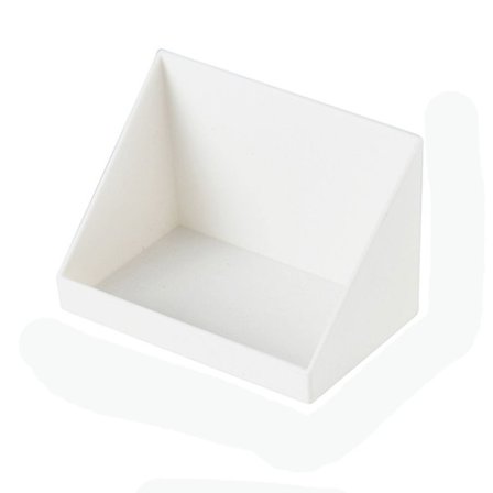 Skab skrå opbevaringskasser Kosmetisk opbevaringsboks HVID S S