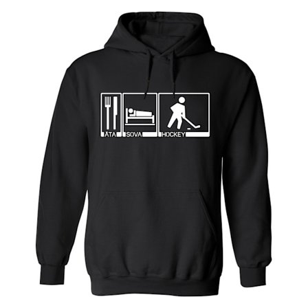 Äta Sova Hockey - Hoodie / Tröja - DAM