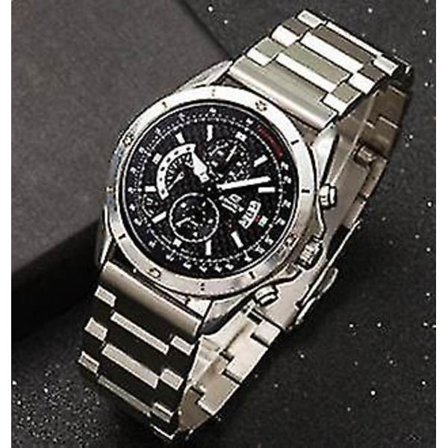 Klokkebånd Solid Armbånd Stål Metall Dame Rem Tilbehør