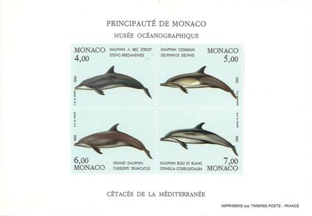 Monaco 1992 - YT BF 56 (1821-1824) - Postfrisk miniark