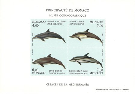 Monaco 1992 - YT BF 56 (1821-1824) - Postfrisk miniark