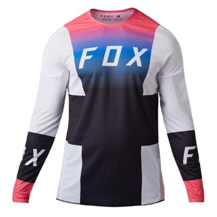 2023 sommar-mountainbike-racinguniform FOX långärmad rundhalsad T-shirt red XXL