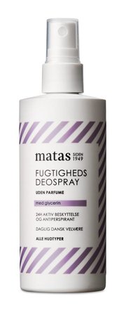 3 for 2 - Matas Striber Deospray Uden Parfume 150 ml, Parfumer & Dufte, Deodorant, Til Hende