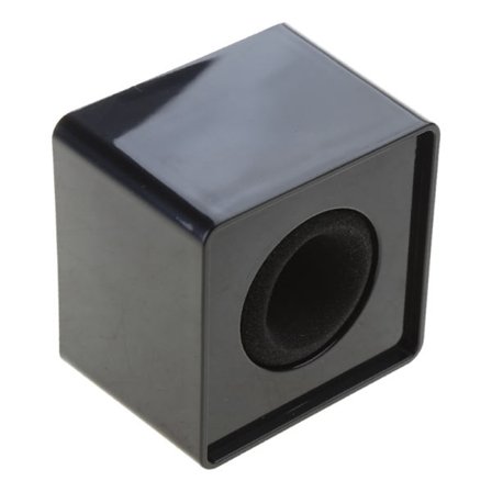 Mikrofon Logoer Flag Mikrofon Station Cube Firkant Interview Boks ABS Rekvisitter TV Logoer Flag Bærbar Formet Holder