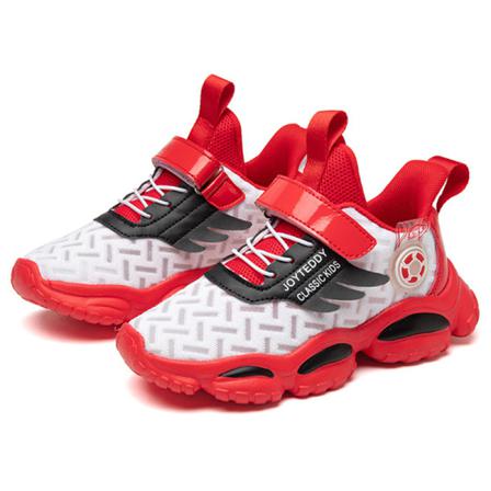 Platta Sneakers För Pojkar Med Rund Tå