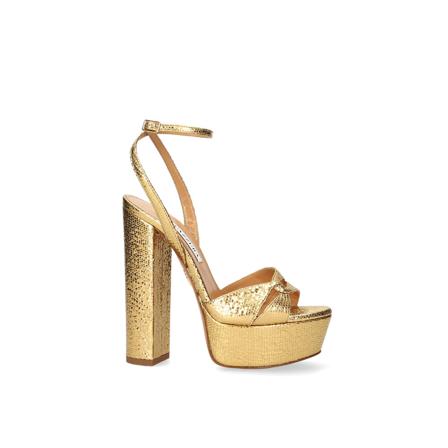 Aquazzura Sandaler Gul, Dame Sandaler med hæl, Størrelse: 37 1/2 EU