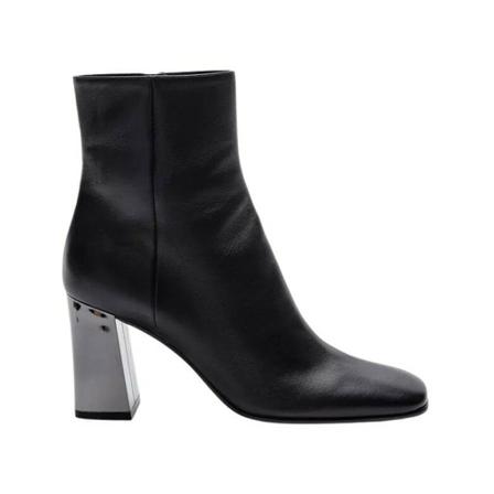 Sergio Rossi, Heeled Boots Czarny, Kobieta, Rozmiar: 37 EU